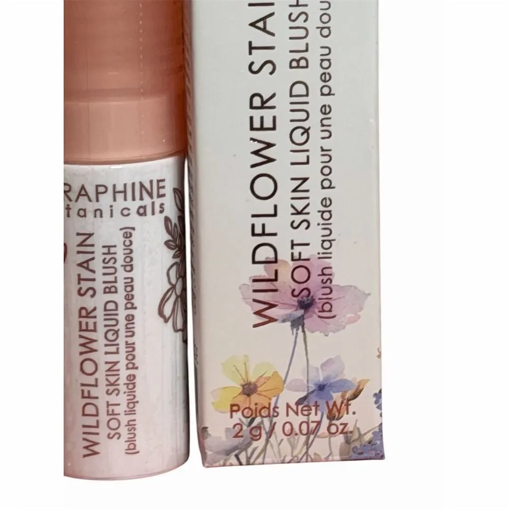 Seraphine Botanicals Wildflower Stain Liquid Blush French Rose 2g